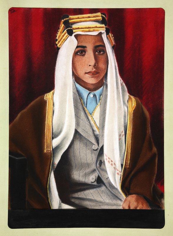 伊拉克国王费萨尔`King Feisal of Iraq (circa 1944) by William Timym