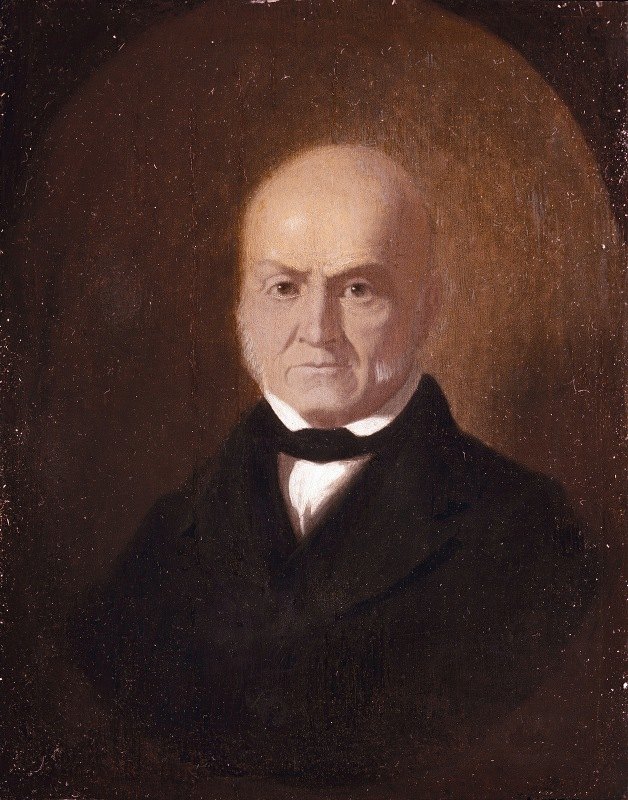 约翰·昆西·亚当斯`John Quincy Adams (1850) by George Caleb Bingham
