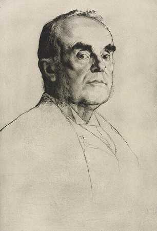 詹姆斯·E·克里斯蒂`James E. Christie (1911) by William Strang