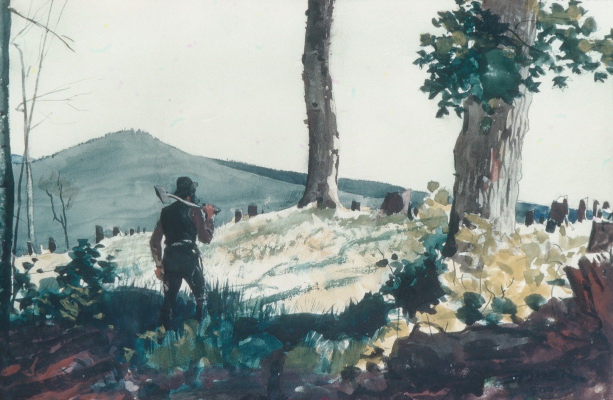 先锋`The Pioneer (1900) by Winslow Homer