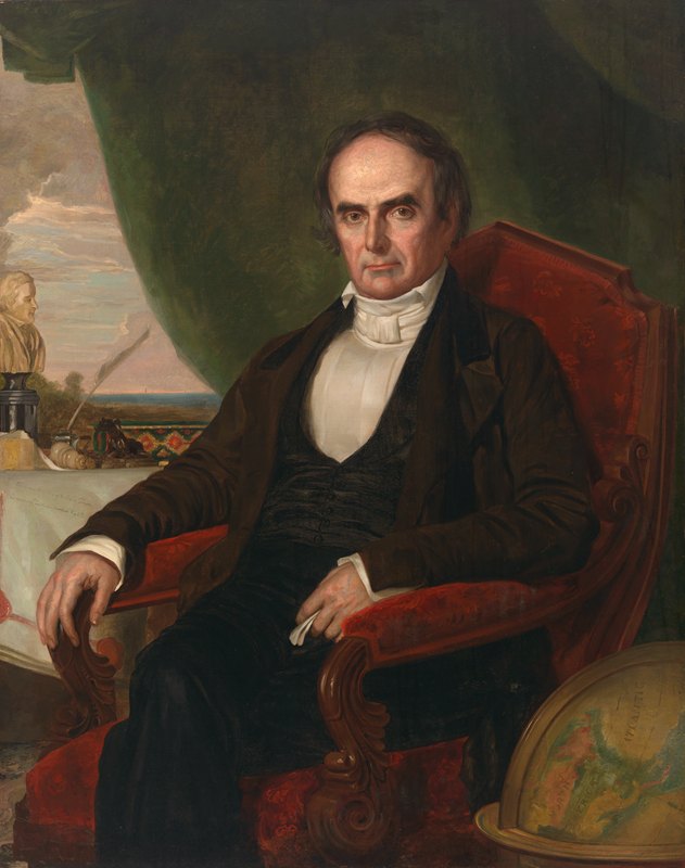 丹尼尔·韦伯斯特`Daniel Webster (1846) by George Peter Alexander Healy