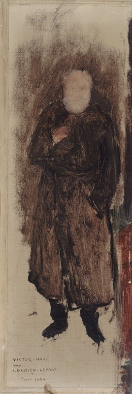维克多·雨果肖像`Portrait de Victor Hugo (1884) by Jules Bastien-Lepage