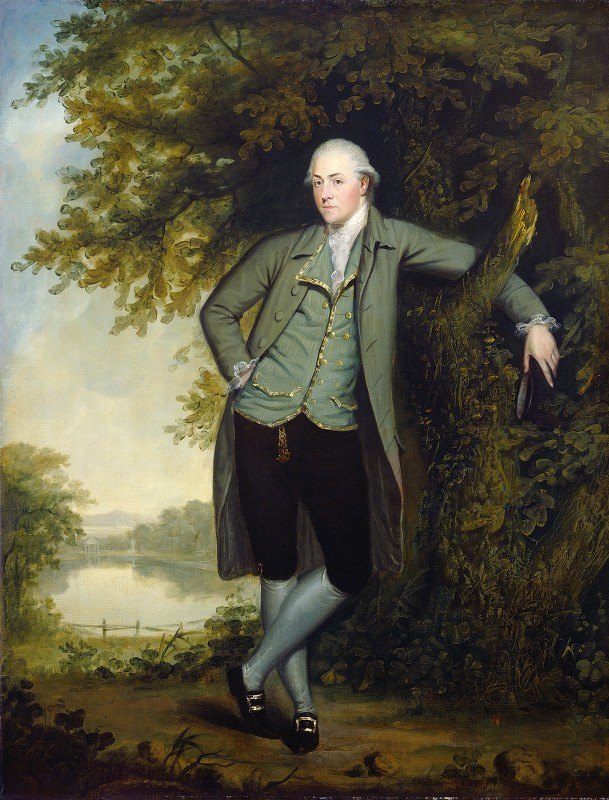 阿尔杰农·珀西勋爵`Lord Algernon Percy (c. 1777~1780) by James Millar