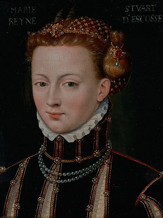 玛丽·斯图尔特的肖像（1542-1587）`Portrait of Mary Stuart (1542–1587) (16th century)