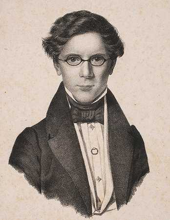 G·J·沙阿鲁普`G. J. Schaarup (1805 – 1881) by Niels Christian Kierkegaard