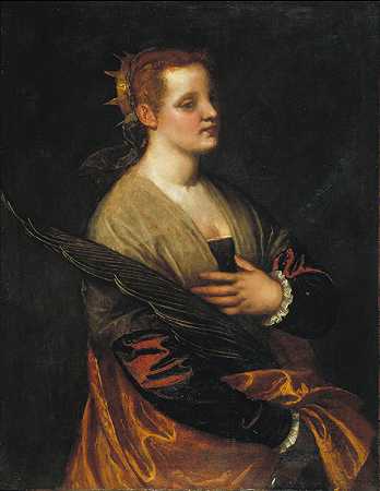 圣凯瑟琳`Saint Catherine (1580~1585) by Workshop of Paolo Veronese