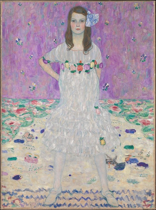 腐水`Mäda Primavesi (1912–1913) by Gustav Klimt