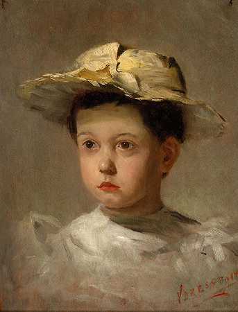 戴帽子的女孩`A Girl with a Hat by Zoltan Veress