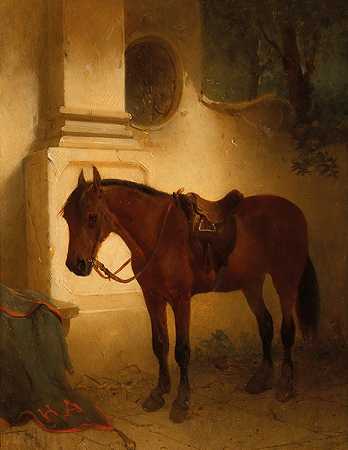 Carl Pischinger，19世纪的绘画。· by Carl Pischinger