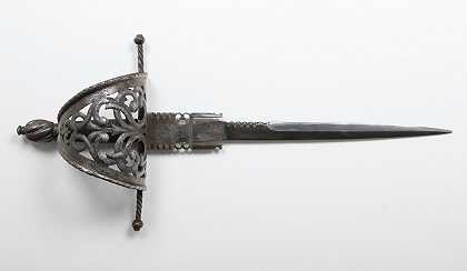 ` by Kurzschwert im spanischen Stil, Ende 19. Jahrhundert