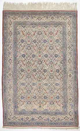 ` by Nain "Tudeshk" Teppich, ca. 242 (260) x 156 cm, Zentralpersien (Iran), 2. Drittel 20. Jahrhundert