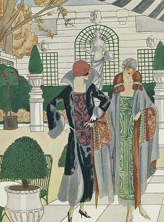 花园丽思酒店冬季`Le Jardin Hiver du Ritz (1924)
