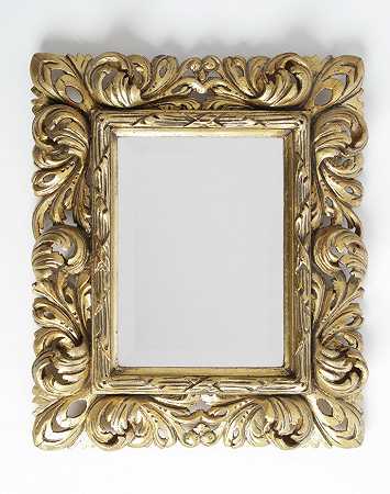 ` by Kleiner Spiegel- oder Bilderrahmen in florentiner Art, spätes 19. Jahrhundert