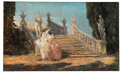 艾玛·恰尔迪的19世纪画作。 by Emma Ciardi