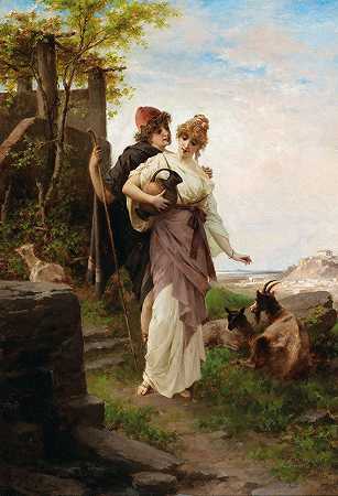 路易吉·克罗西奥《19世纪的绘画》。 by Luigi Crosio