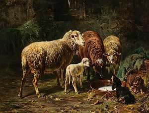 奥托·盖布勒：《19世纪的绘画》。 by 
										Otto Gebler