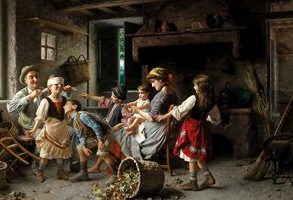乔瓦尼·巴蒂斯塔·托里格里亚，《19世纪的绘画》。 by Giovanni Battista Torriglia