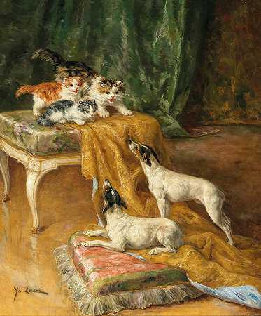 玛丽·伊冯·劳尔《19世纪的绘画》。 by Marie Yvonne Laur