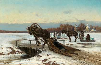 康斯坦丁·克里希茨基19岁的绘画作品。 by Konstantin Kryschitzki