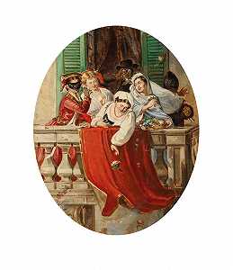 萨尔瓦托·贾科尼亚，19世纪的绘画。 by 
										Salvatore Giaconia