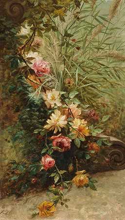 贾辛托·波是19世纪绘画的代表人物。 by Giacinto Bo