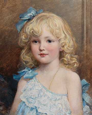 海伍德·哈代，19世纪的绘画。 by Heywood Hardy