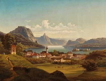 约翰·威廉·扬科夫斯基：《19世纪的绘画》。 by Johann Wilhelm Jankowsky