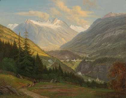 埃米尔·路德维希·勒尔，《19世纪的绘画》。 by Emil Ludwig Löhr