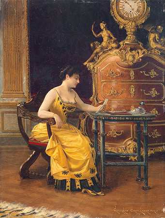 19世纪的绘画。 by Georges Croegaert