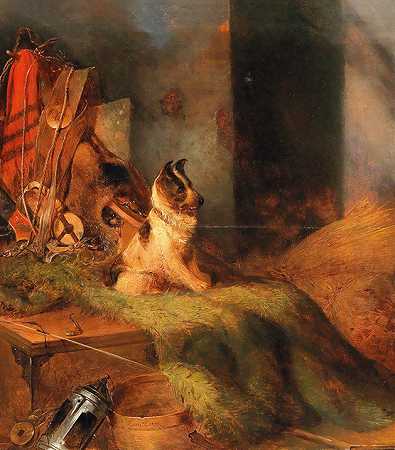 约翰·马蒂亚斯·兰夫特，19世纪的绘画。 by Johann Matthias Ranftl