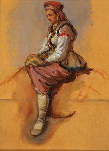 俄罗斯艺术家，1900年左右，绘画19幅。 by 
										Russischer Künstler, um 1900