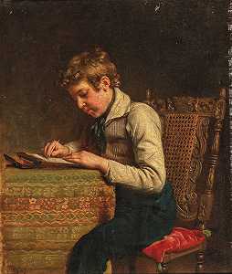 艺术家以1880°绘画为主，共19幅。 by 
										Künstler, um 1880