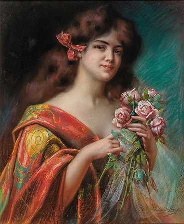 19世纪的绘画。 by Delphin Enjolras
