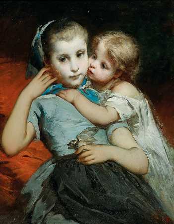 托马斯·考特，19世纪的绘画。c。` by Thomas Couture