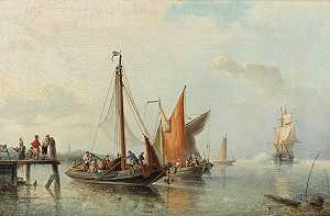 Elias Pieter van Bommel，绘画d.19。c。` by 
										Elias Pieter van Bommel