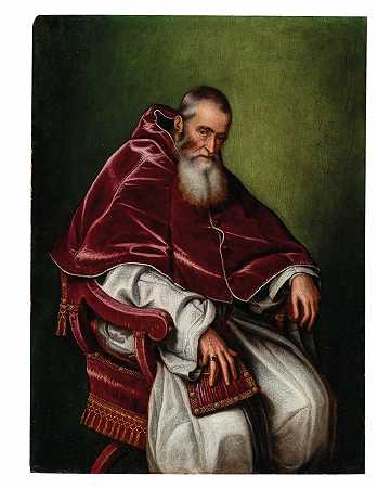 提齐亚诺·维切利奥，提香将军，旧大师II的继任者` by Tiziano Vecellio, gen. Tizian, Nachfolger