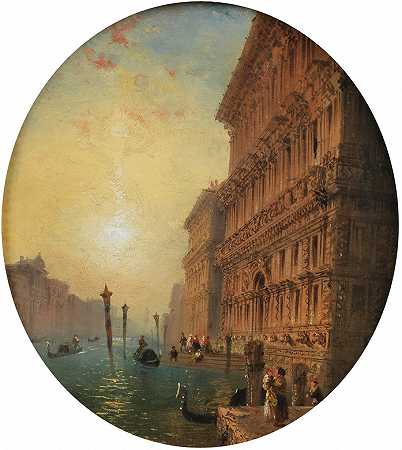 卡洛·博索利，《19世纪的绘画》。 by Carlo Bossoli