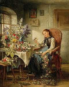 Rosa Schweninger，19世纪的绘画。c。` by 
										Rosa Schweninger