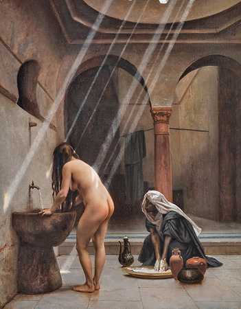 Jean-Louis Gerome，《19世纪的绘画》。 by Jean-Louis Gerome