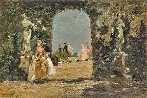 艾玛·恰尔迪，19世纪的绘画。c。` by 
										Emma Ciardi