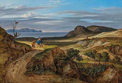 海因里希·莱因霍尔德来自19世纪的绘画。 by Heinrich Reinhold