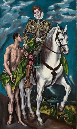 多梅尼科斯·西奥托科波洛斯，埃尔·格雷科将军研讨会` by Domenikos Theotokopoulos, gen. El Greco Werkstatt