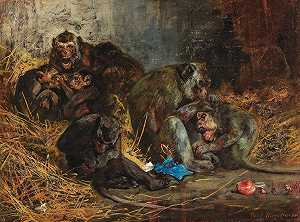 保罗·梅耶海姆，19世纪的绘画。` by 
										Paul Meyerheim