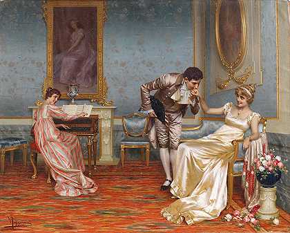 维托里奥·雷吉亚尼尼，《19世纪的绘画》。 by Vittorio Reggianini