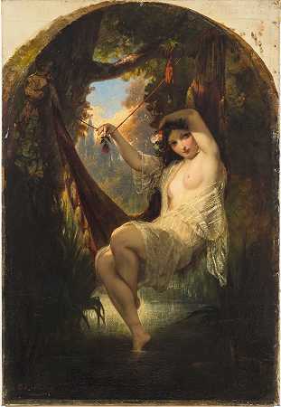 查尔斯·路易斯·卢西安·穆勒，《19世纪的绘画》。 by Charles Louis Lucien Müller