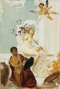 Eduard Veith被认为是19世纪的绘画。 by 
										Eduard Veith zugeschrieben/attributed