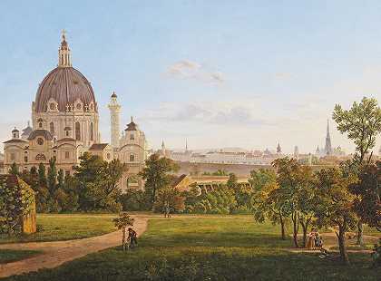 1820年左右的奥地利艺术家，19世纪的绘画。 by Österreichischer Künstler um 1820