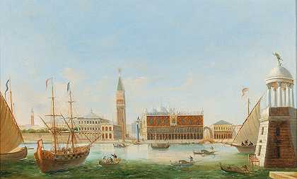 意大利学校19。在19世纪，19世纪的绘画。 by Italienische Schule 19. Jahrhundert