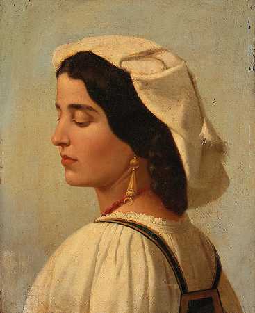 安瑟姆·费尔巴哈，19世纪的画作。 by Anselm Feuerbach