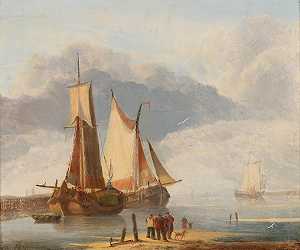 1860°左右的荷兰画家绘画19种。 by 
										Holländischer Künstler um 1860